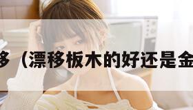 金属漂移（漂移板木的好还是金属的好）