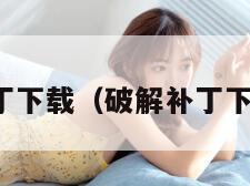 破解补丁下载（破解补丁下载软件）