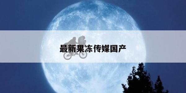 最新果冻传媒国产