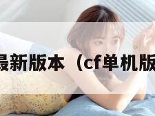 cf单机版最新版本（cf单机版官方网站）