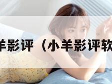 小羊影评（小羊影评软件）