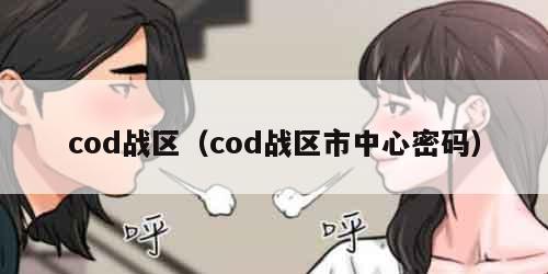 cod战区（cod战区市中心密码）