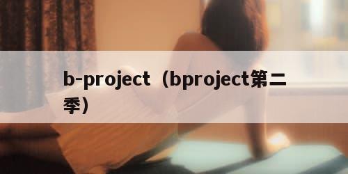 b-project（bproject第二季）