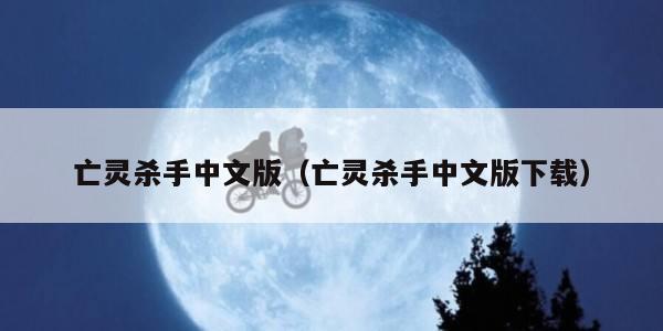 亡灵杀手中文版（亡灵杀手中文版下载）