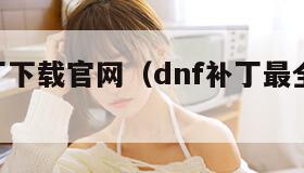 dnf补丁下载官网（dnf补丁最全的网站）