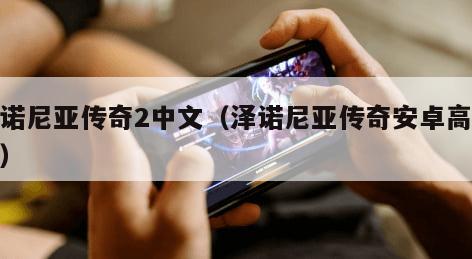 泽诺尼亚传奇2中文（泽诺尼亚传奇安卓高版本）