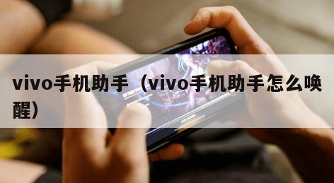 vivo手机助手(vivo手机助手怎么唤醒)