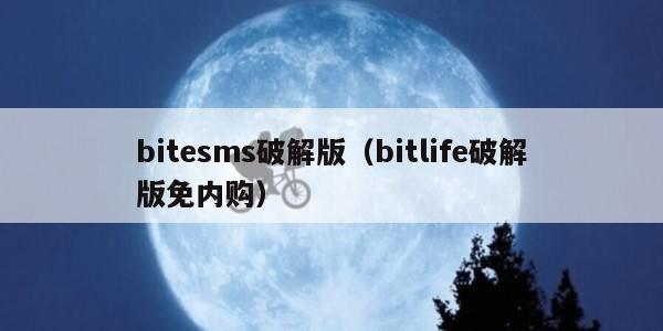 bitesms破解版（bitlife破解版免内购）